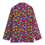 Sweet Candy Pattern Print Women's Blazer