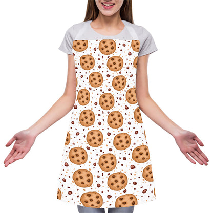 Sweet Cookie Pattern Print Adjustable Apron