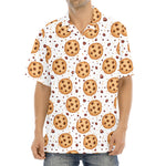 Sweet Cookie Pattern Print Aloha Shirt