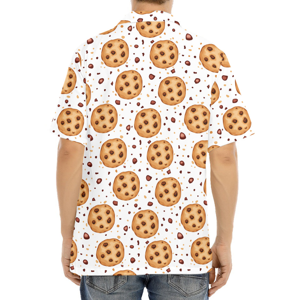 Sweet Cookie Pattern Print Aloha Shirt