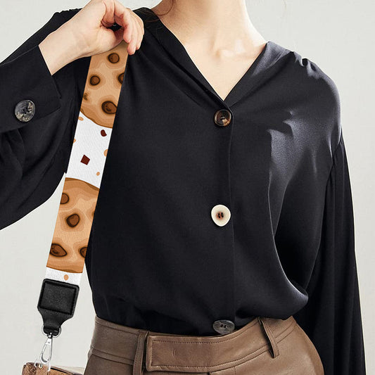 Sweet Cookie Pattern Print Bag Strap