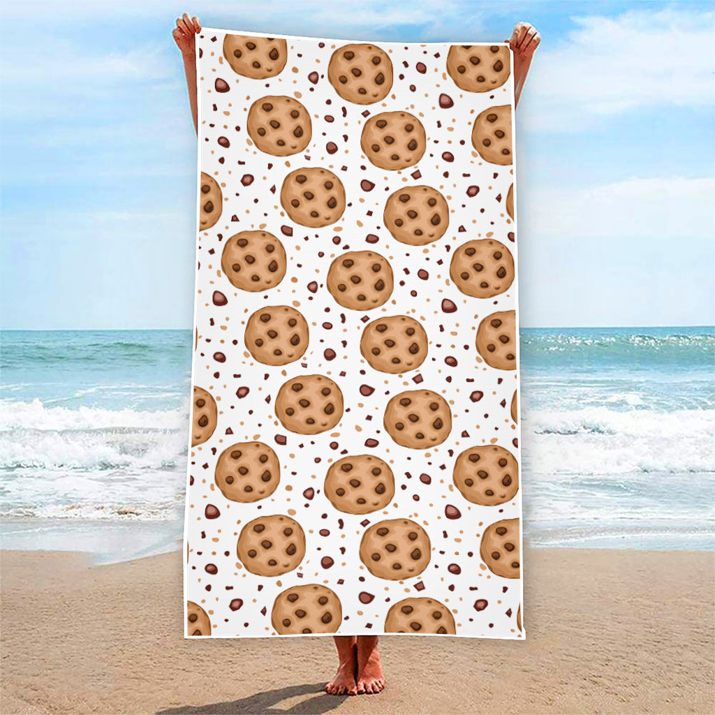 Sweet Cookie Pattern Print Beach Towel