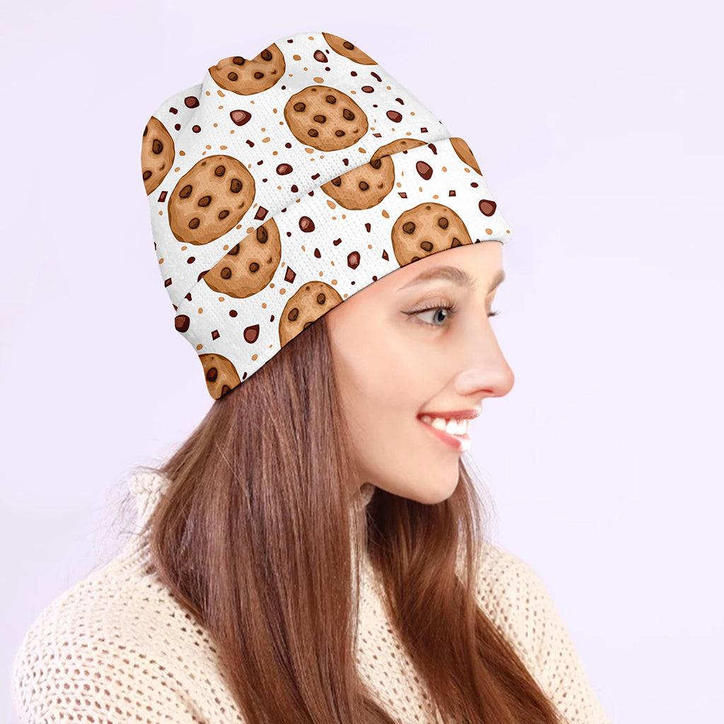 Sweet Cookie Pattern Print Beanie