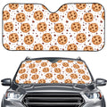 Sweet Cookie Pattern Print Car Windshield Sun Shade