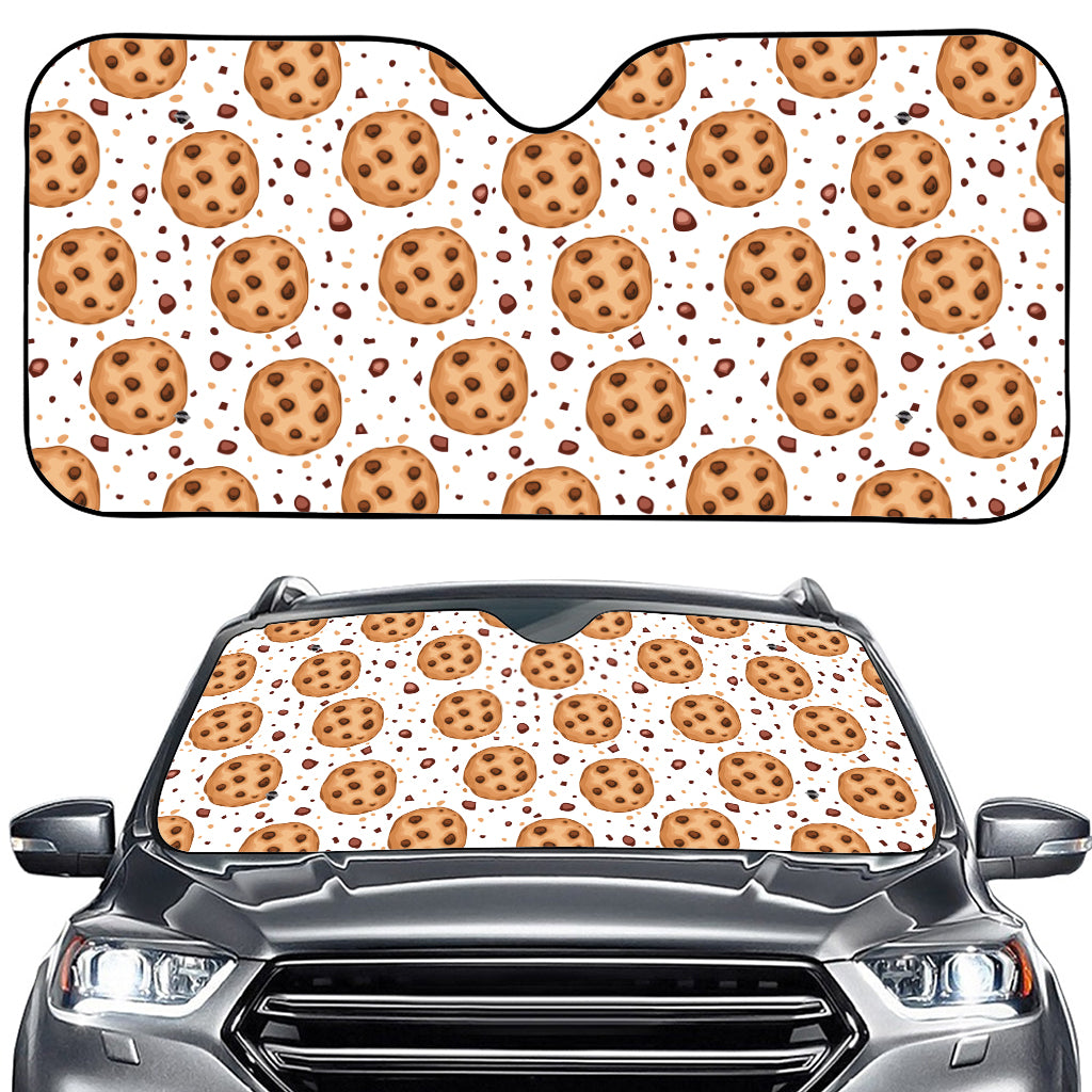 Sweet Cookie Pattern Print Car Windshield Sun Shade