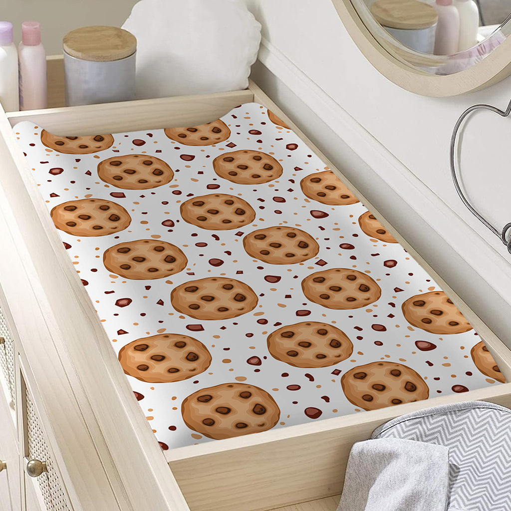 Sweet Cookie Pattern Print Changing Pad Cover