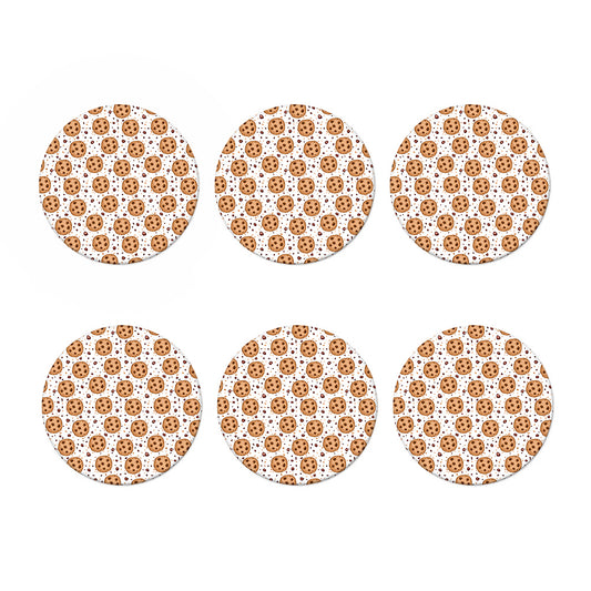 Sweet Cookie Pattern Print Coaster Set
