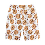 Sweet Cookie Pattern Print Cotton Shorts