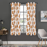 Sweet Cookie Pattern Print Curtain