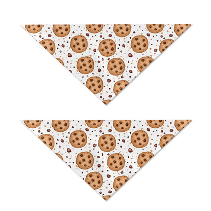 Sweet Cookie Pattern Print Dog Bandana