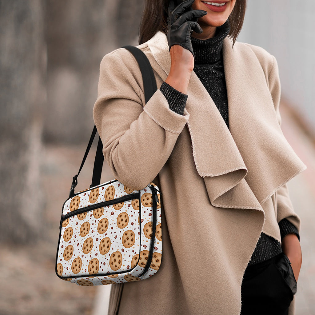Sweet Cookie Pattern Print Double Strap Bible Bag