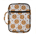 Sweet Cookie Pattern Print Front Pocket Bible Bag