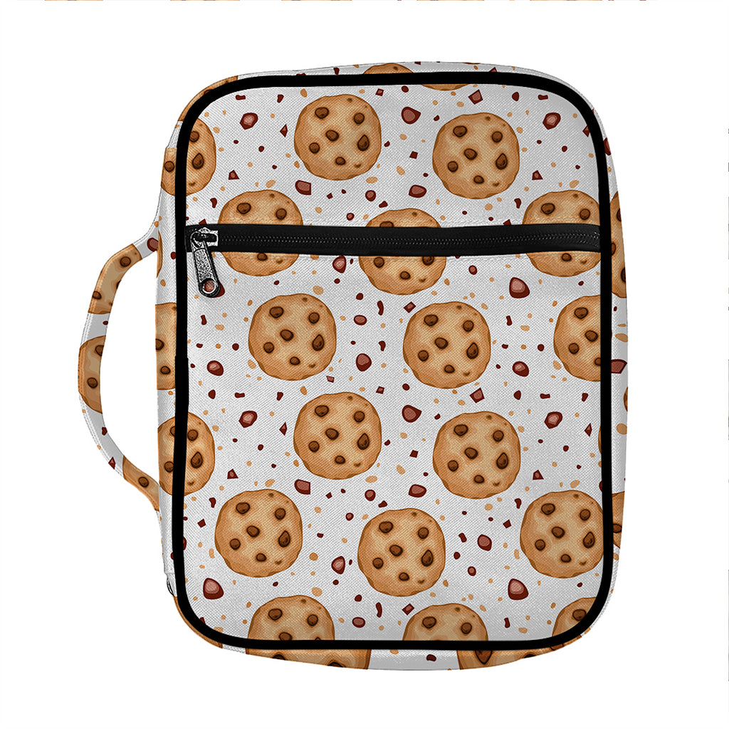 Sweet Cookie Pattern Print Front Pocket Bible Bag