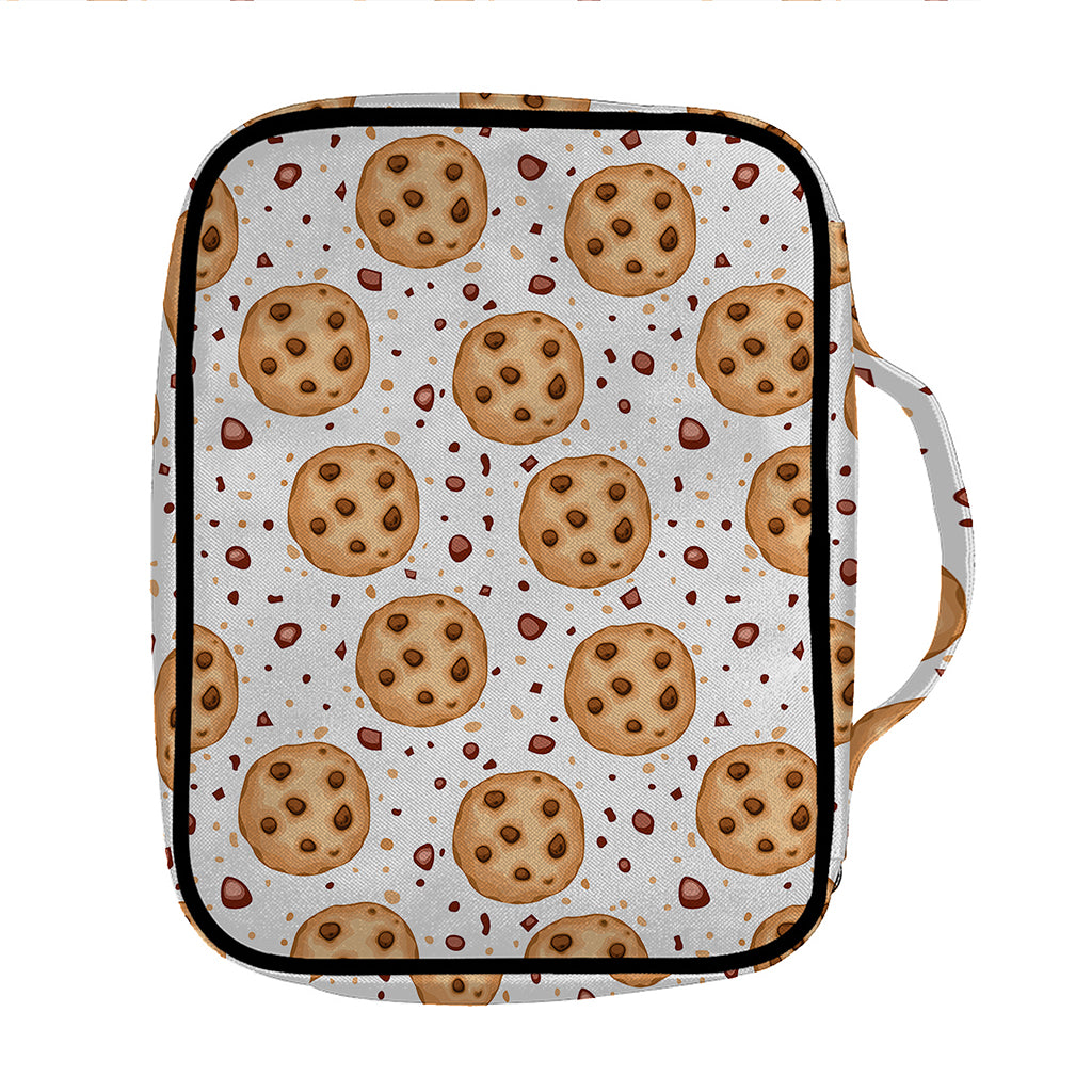 Sweet Cookie Pattern Print Front Pocket Bible Bag
