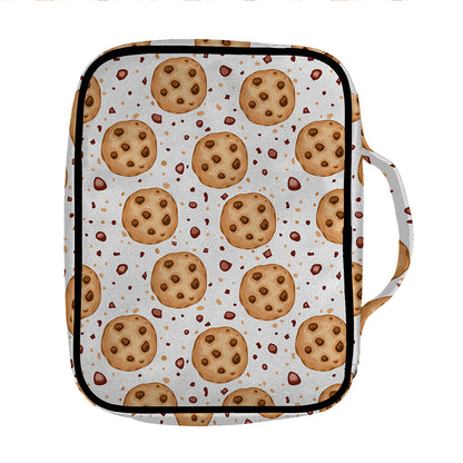 Sweet Cookie Pattern Print Front Pocket Bible Bag