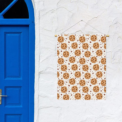 Sweet Cookie Pattern Print Garden Flag