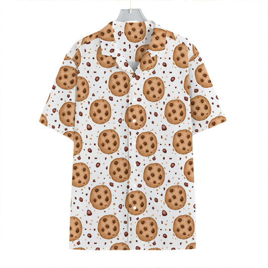 Sweet Cookie Pattern Print Hawaiian Shirt