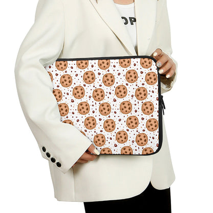 Sweet Cookie Pattern Print Laptop Sleeve