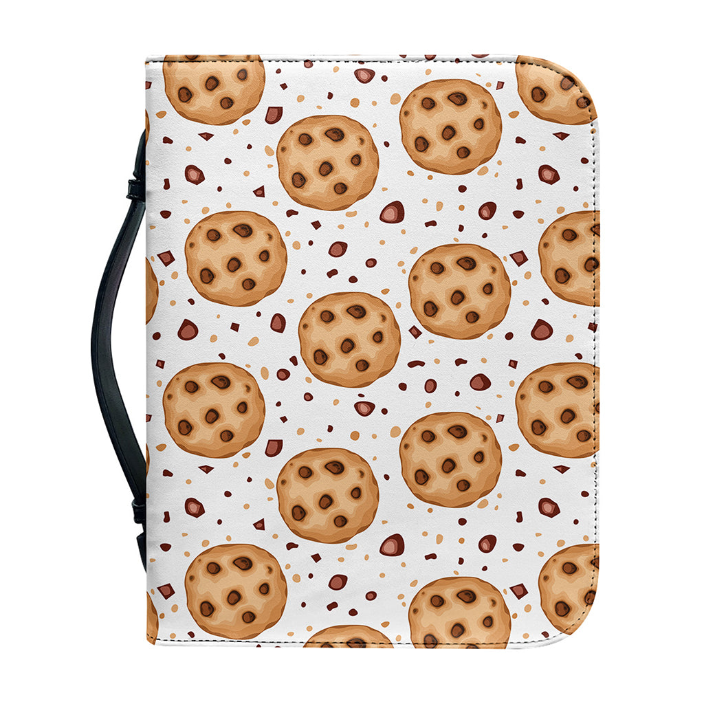 Sweet Cookie Pattern Print Leather Bible Cover