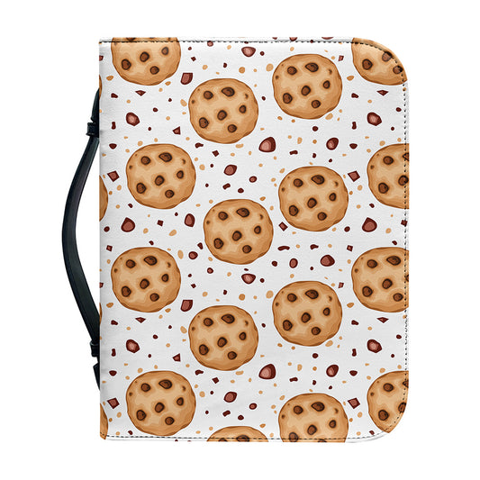Sweet Cookie Pattern Print Leather Bible Cover