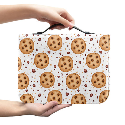 Sweet Cookie Pattern Print Leather Bible Cover