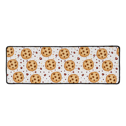 Sweet Cookie Pattern Print Long Kitchen Mat