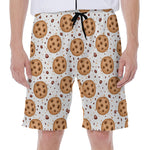Sweet Cookie Pattern Print Men's Beach Shorts