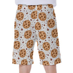 Sweet Cookie Pattern Print Men's Beach Shorts