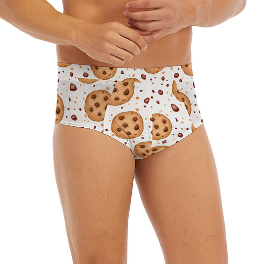 Sweet Cookie Pattern Print Men's Briefs