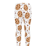 Sweet Cookie Pattern Print Men's leggings