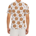 Sweet Cookie Pattern Print Men's Short Sleeve Rash Guard