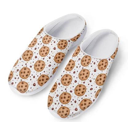 Sweet Cookie Pattern Print Mesh Casual Shoes