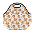 Sweet Cookie Pattern Print Neoprene Lunch Bag