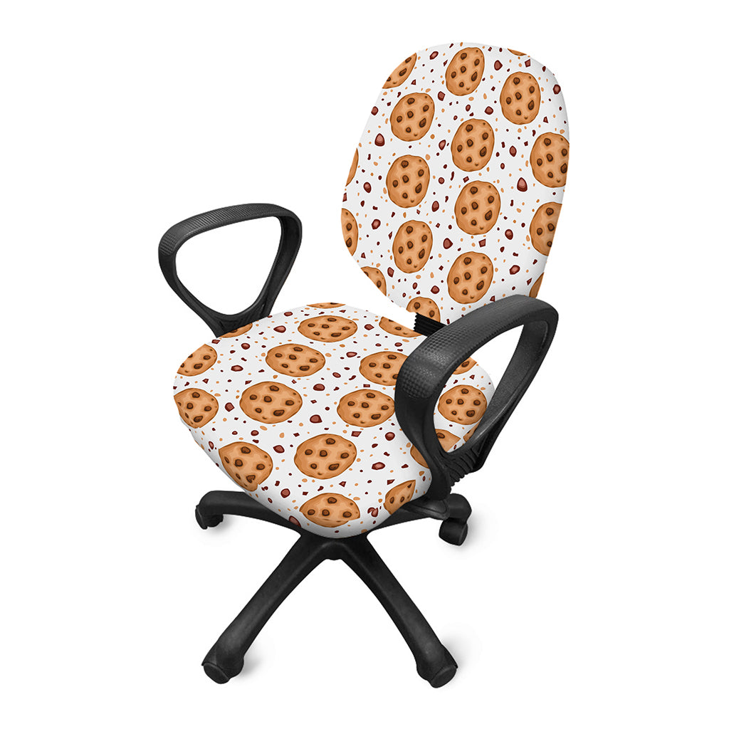 Sweet Cookie Pattern Print Office Chair Cover