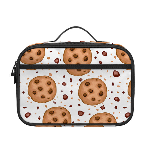 Sweet Cookie Pattern Print Portable Lunch Bag