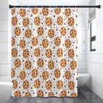 Sweet Cookie Pattern Print Premium Shower Curtain