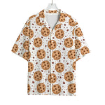 Sweet Cookie Pattern Print Rayon Hawaiian Shirt