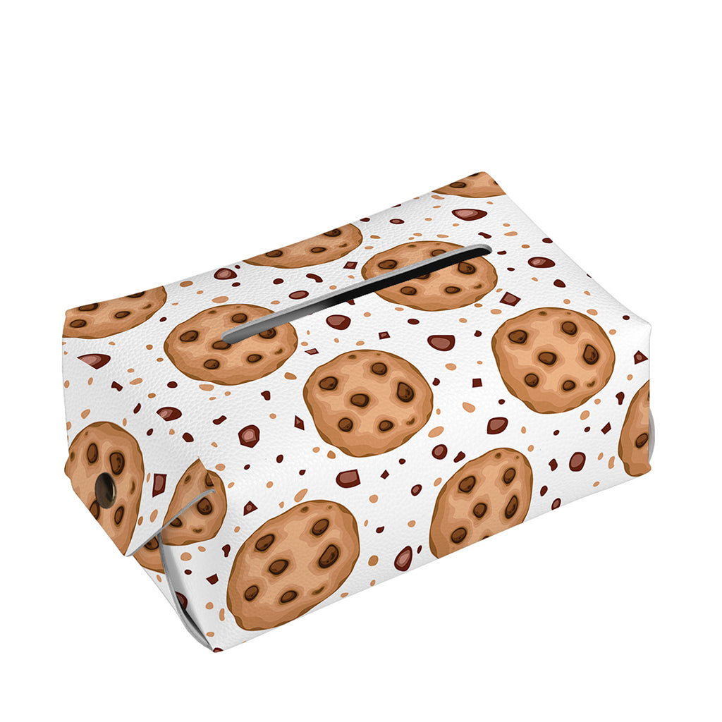 Sweet Cookie Pattern Print Rectangle Tissue Box Cover