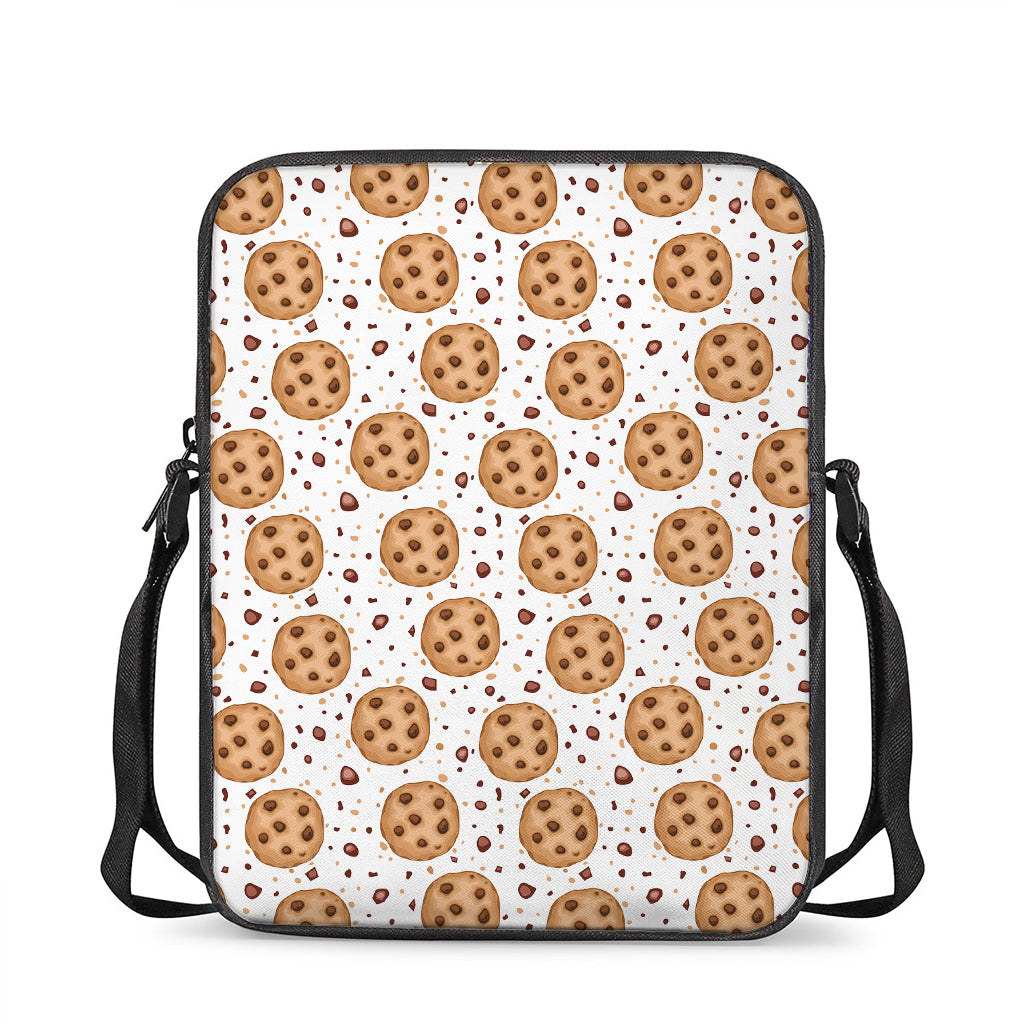 Sweet Cookie Pattern Print Rectangular Crossbody Bag