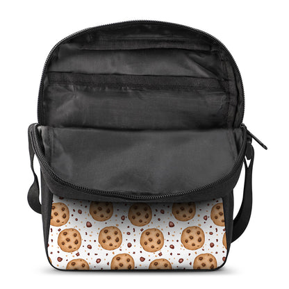 Sweet Cookie Pattern Print Rectangular Crossbody Bag