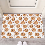 Sweet Cookie Pattern Print Rubber Doormat