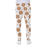 Sweet Cookie Pattern Print Scuba Joggers