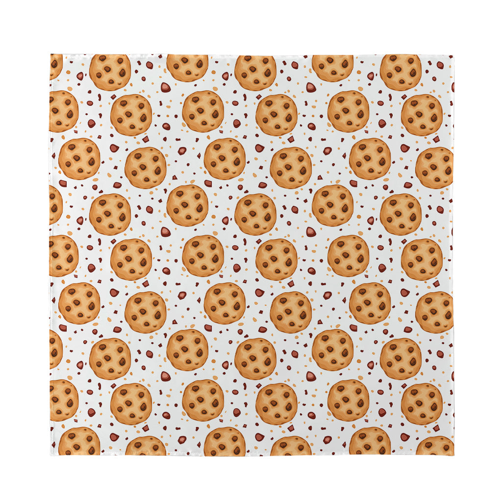 Sweet Cookie Pattern Print Silk Bandana