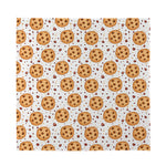 Sweet Cookie Pattern Print Silk Bandana