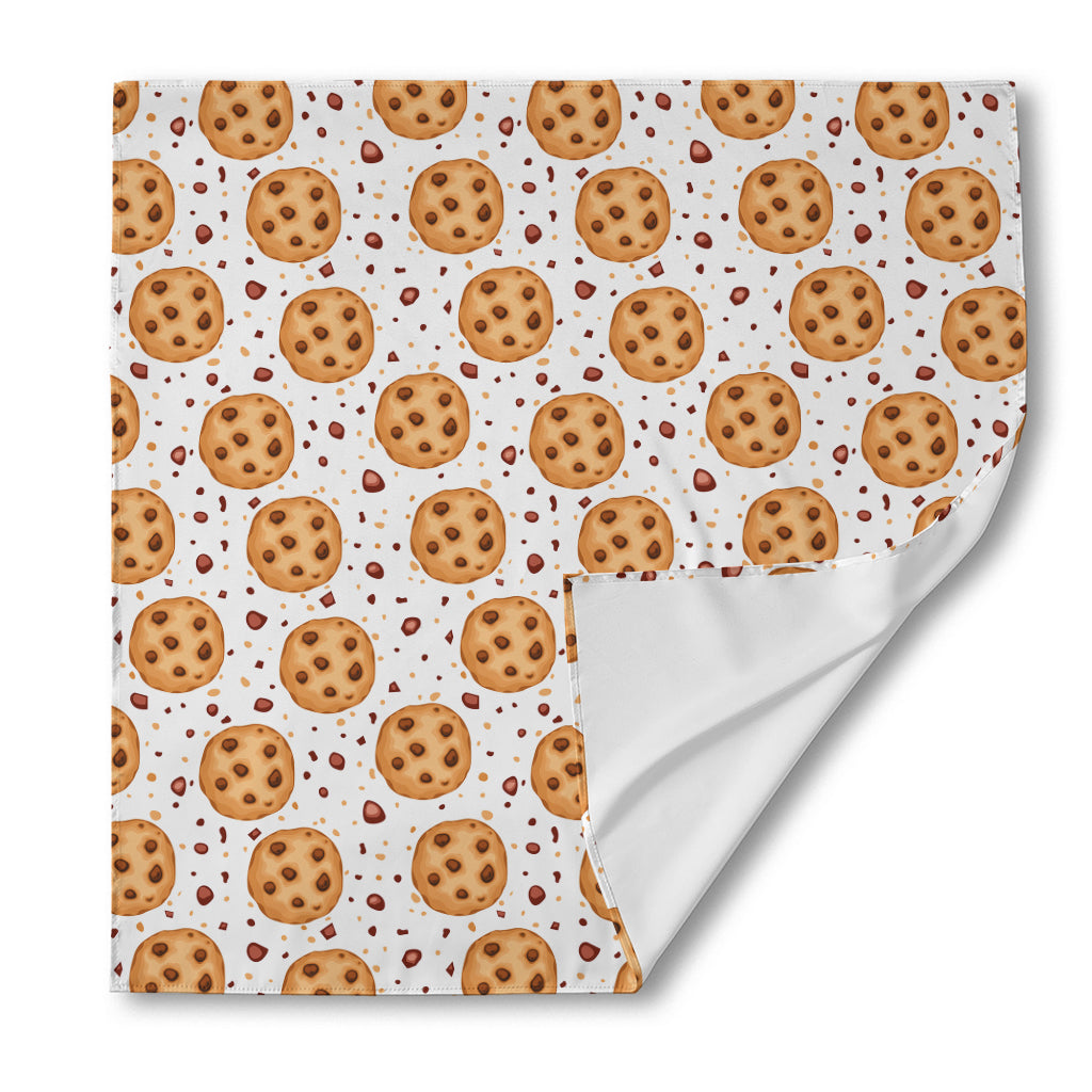 Sweet Cookie Pattern Print Silk Bandana