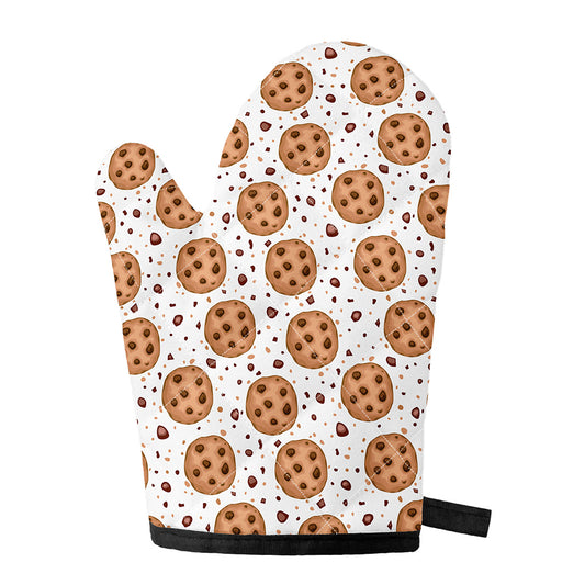 Sweet Cookie Pattern Print Single Oven Mitt