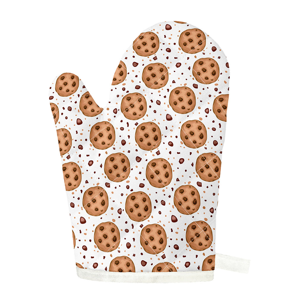 Sweet Cookie Pattern Print Single Oven Mitt