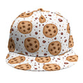 Sweet Cookie Pattern Print Snapback Cap