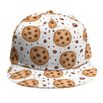 Sweet Cookie Pattern Print Snapback Cap