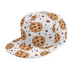 Sweet Cookie Pattern Print Snapback Cap